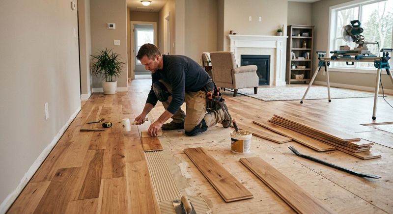 Engineered Wood Installation in Stevensville, MD