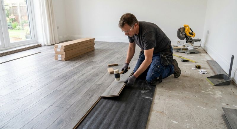 Laminate Floor Installation in Easton, MD