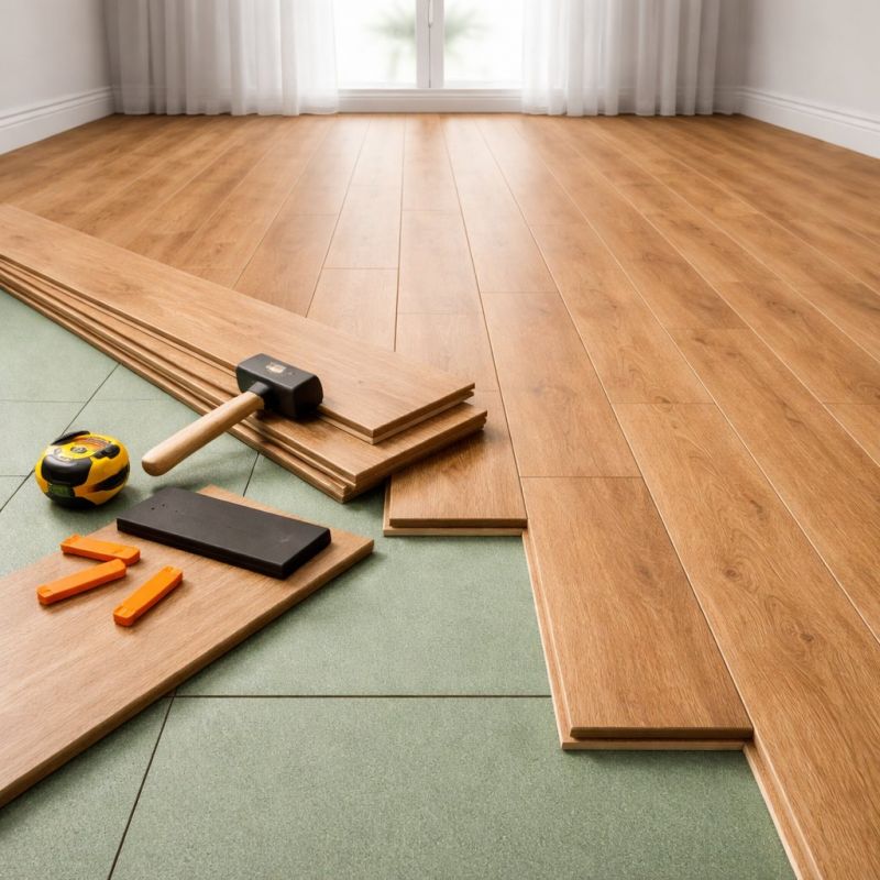 Laminate Floor Remodeling in Stevensville, MD