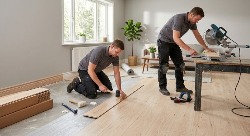 Laminate Wood Installation in Stevensville, MD