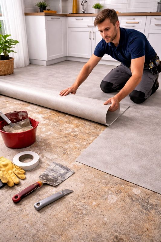 Linoleum Floor Installation in Deale, MD
