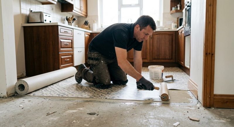 Linoleum Floor Installation in Edgewater, MD
