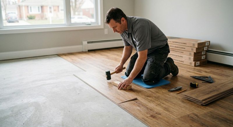 Linoleum Floor Installation in Pasadena, MD