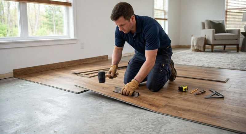 Luxury Vinyl Tile Installation in Crofton, MD