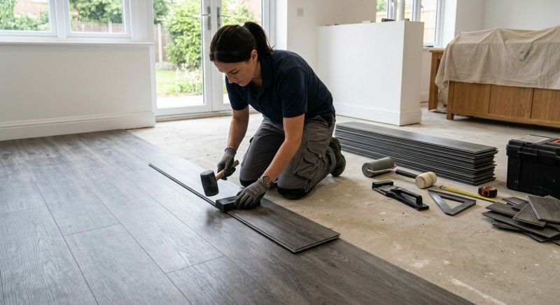 Luxury Vinyl Tile Installation in Rock Hall, MD