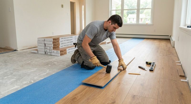 Lvt Flooring Installation in Deale, MD