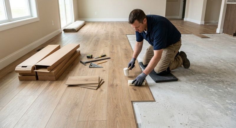 Lvt Flooring Installation in Grasonville, MD