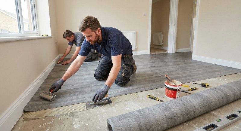 Sheet Flooring Installation in Annapolis, MD