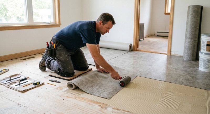 Sheet Flooring Installation in Ridgely, MD