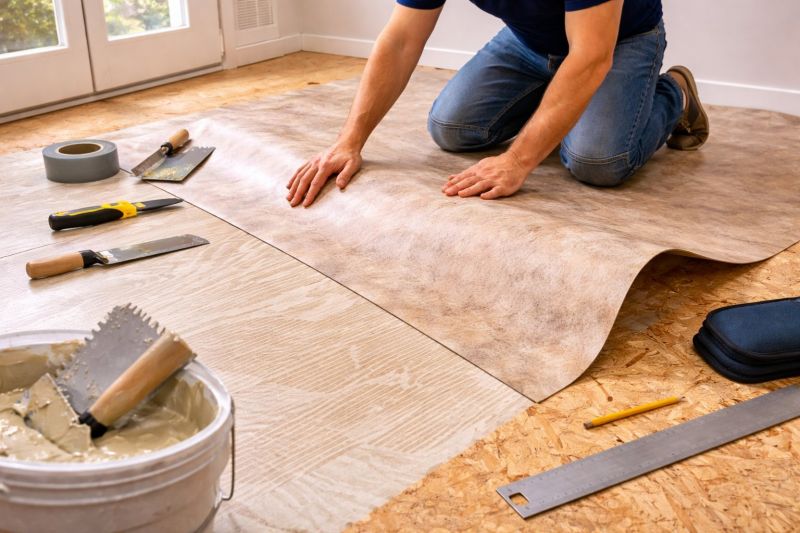 Sheet Vinyl Installation in Annapolis, MD