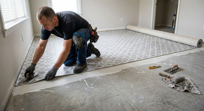 Sheet Vinyl Installation in Deale, MD