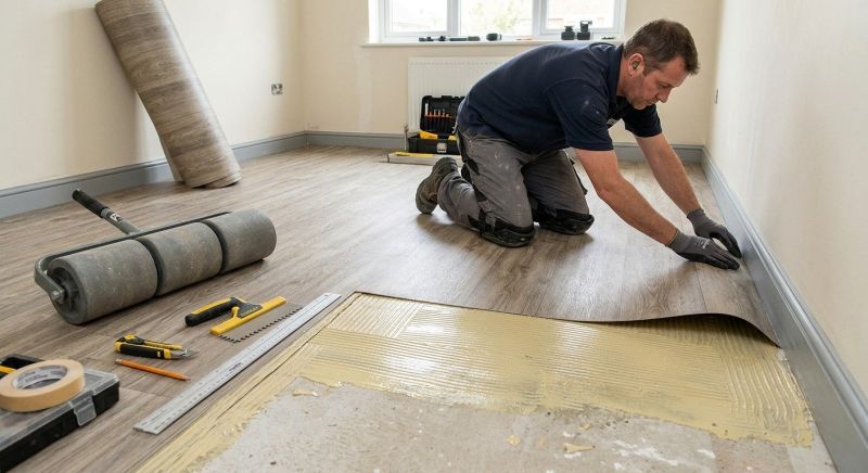 Sheet Vinyl Installation in Edgewater, MD