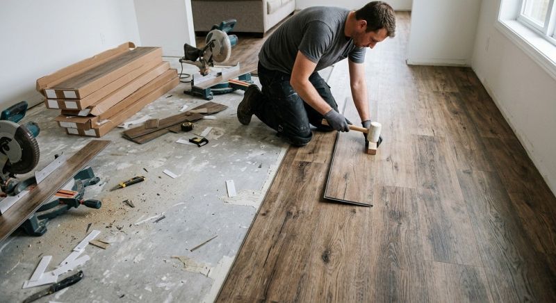 Vinyl Floor Replacement in Stevensville, MD