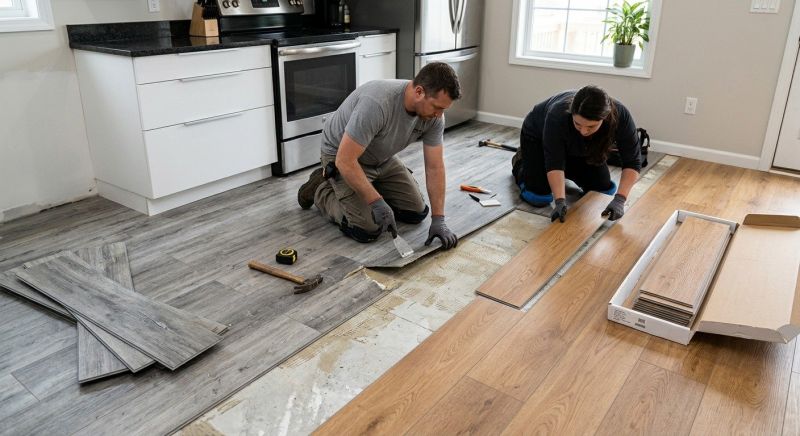 Vinyl Floor Replacement in Stevensville, MD