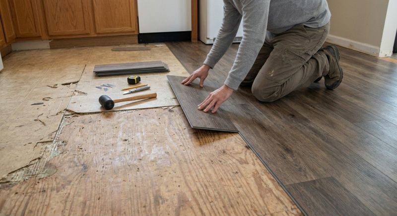 Vinyl Flooring Installation in Millersville, MD